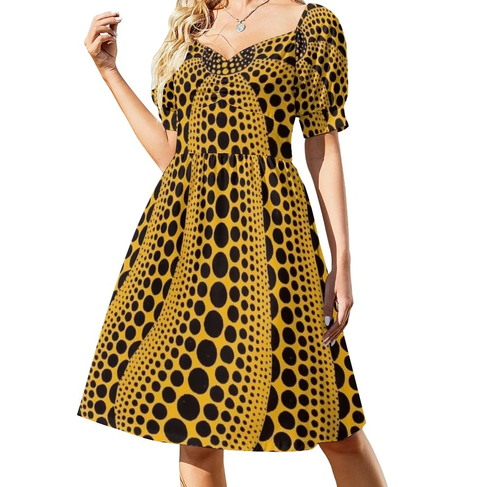 Yayoi Kusama - My Life With Pumpkins Dress Dress women Party dresses for women Dresses for wedding party women clothes