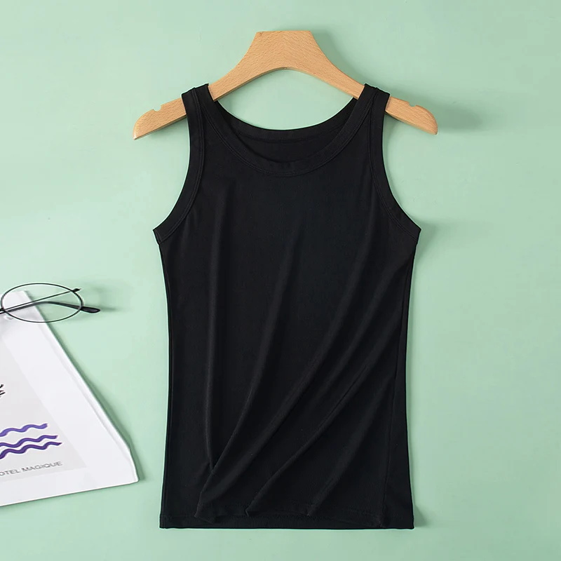 سترة نسائية من فور سيزون بلون سادة متعددة الاستخدامات ورقبة دائرية وحزام كتف عريض، قميص رياضي عصري بقصة ضيقة، قميص كاجوال #5