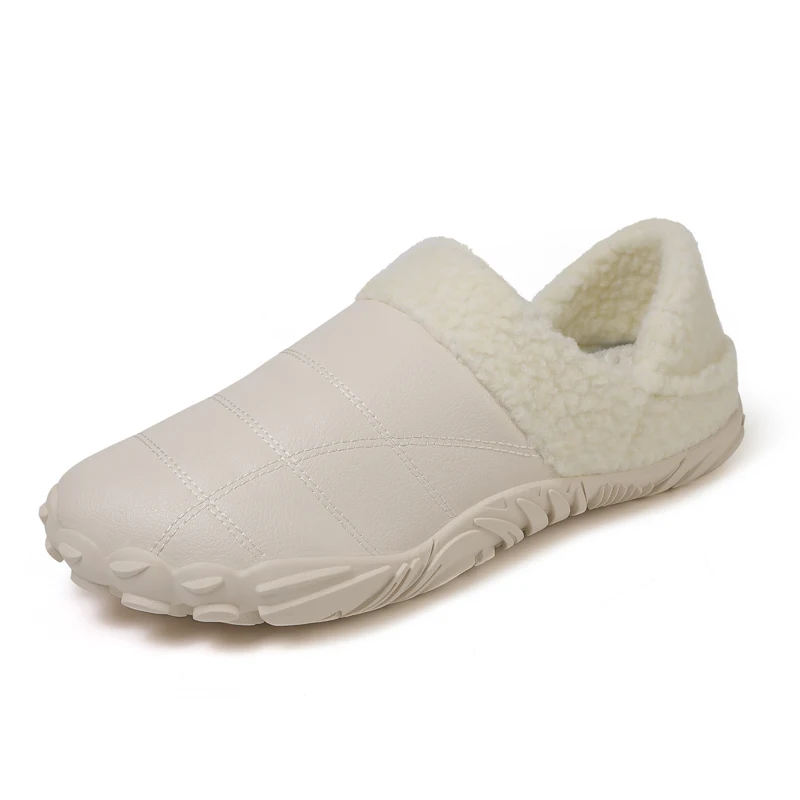 New Men's and Women's Five-Finger Outdoor Cotton Shoes Indoor Cotton Slippers