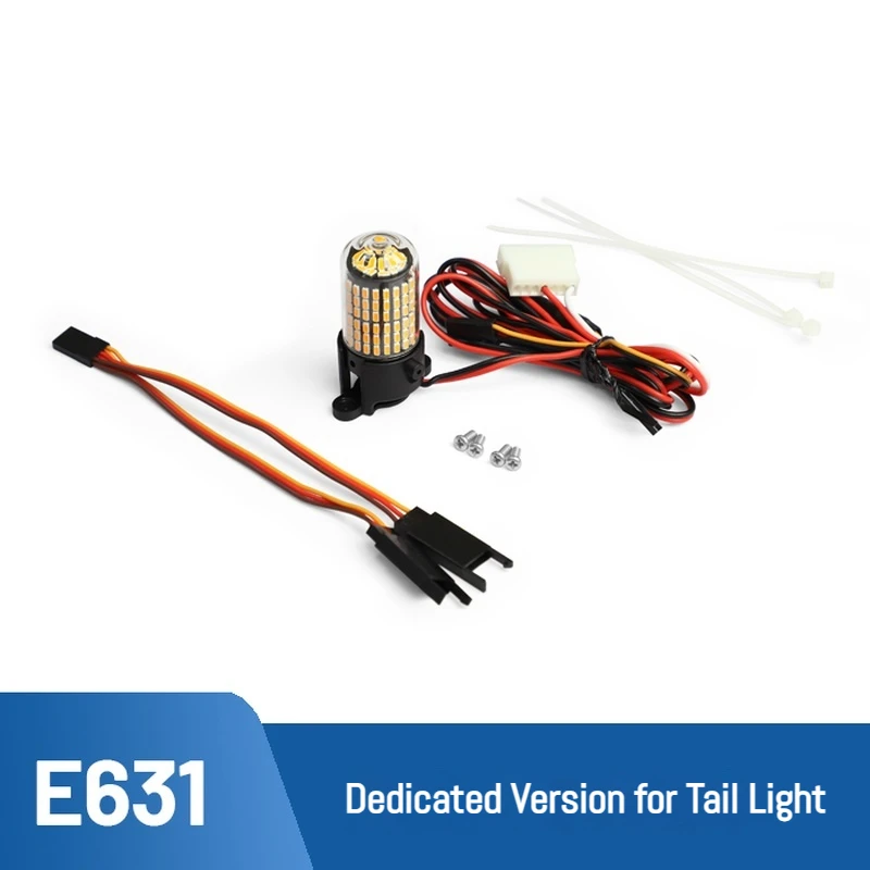 Gesimuleerde Vlam Uitlaat Licht Set voor Flying Wing II (70/80/90 Universeel) Interne Kanaal Licht LED Kit Model Upgrade Onderdelen