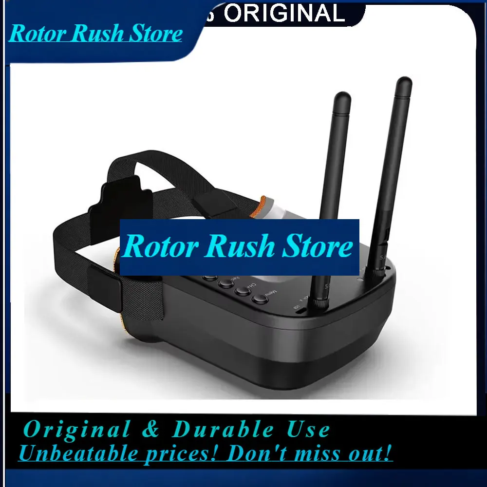 RoRuSVR009 5.8G FPV Goggles 40CH 3 Inch 480x320 Video Headset HD DVR Diversity FPV Goggles For Camera Drones & Accessories