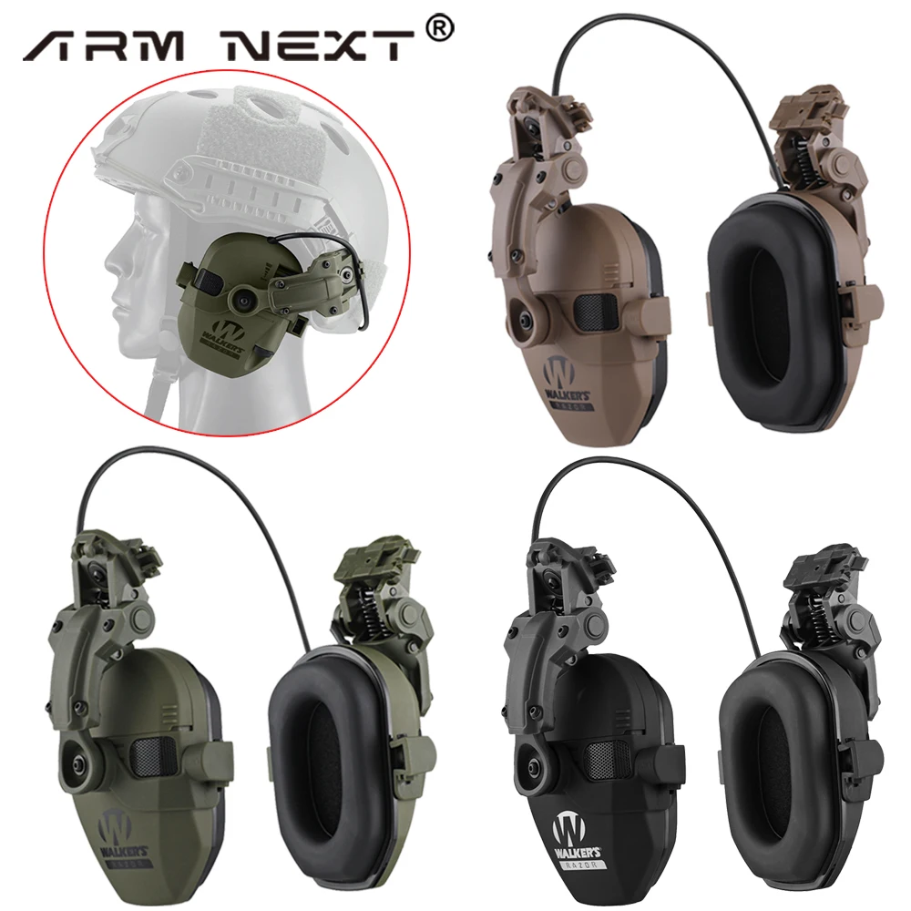 High Quality Tactical Hunting Shooting Headsets Outdoor Hunting Helmet Earmuff Airsoft Paintball Headset CS Wargame Headphone