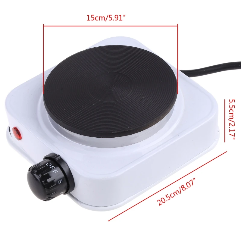 Mini เตาไฟฟ้าร้อนหม้อหุงข้าวแผ่นนมกาแฟความร้อนเตาเครื่องครัวแบบพกพาเตาทำอาหาร Drop Shipping