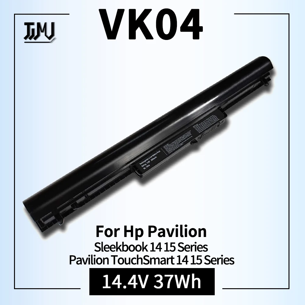 VK04 Battery for Hp Pavilion Sleekbook 14 15 Series 14-B109wm 14-b124us 14-b137ca 14-b150us 14-b173cl 694864-851 695192-001