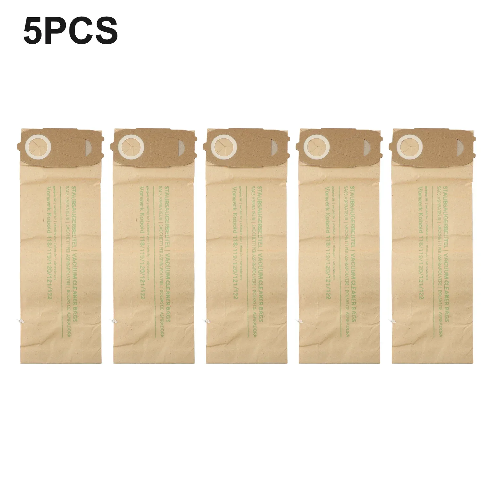 Save Money & Improve Cleaning Performance with 5 Replacement Dust Bags For VK 118 119 120 121 122 Vacuum Cleaner