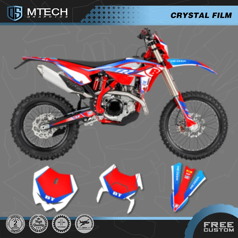 

DSMTECH Custom Backgrounds Graphics Decals Sticker Kits for Beta RR ENDURO 125 200 250 300 350 390 430 480 2023 2024 2025 008