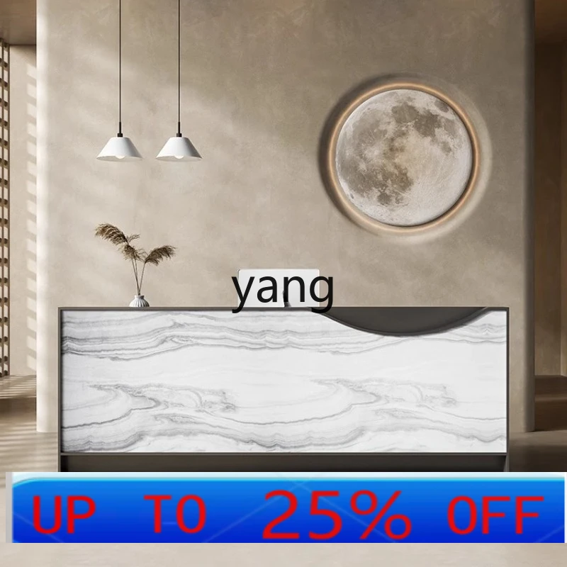 lmm  Creative Cashier Bar Table Marble Service Desk Company Front Desk Reception