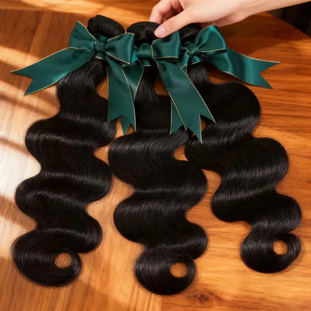 

Объемная волна Малайзия Необработанные 100% пучки человеческих волос Плетение Натуральные черные волосы Remy Необработанные вьющиеся двойные наращивания утка для женщин