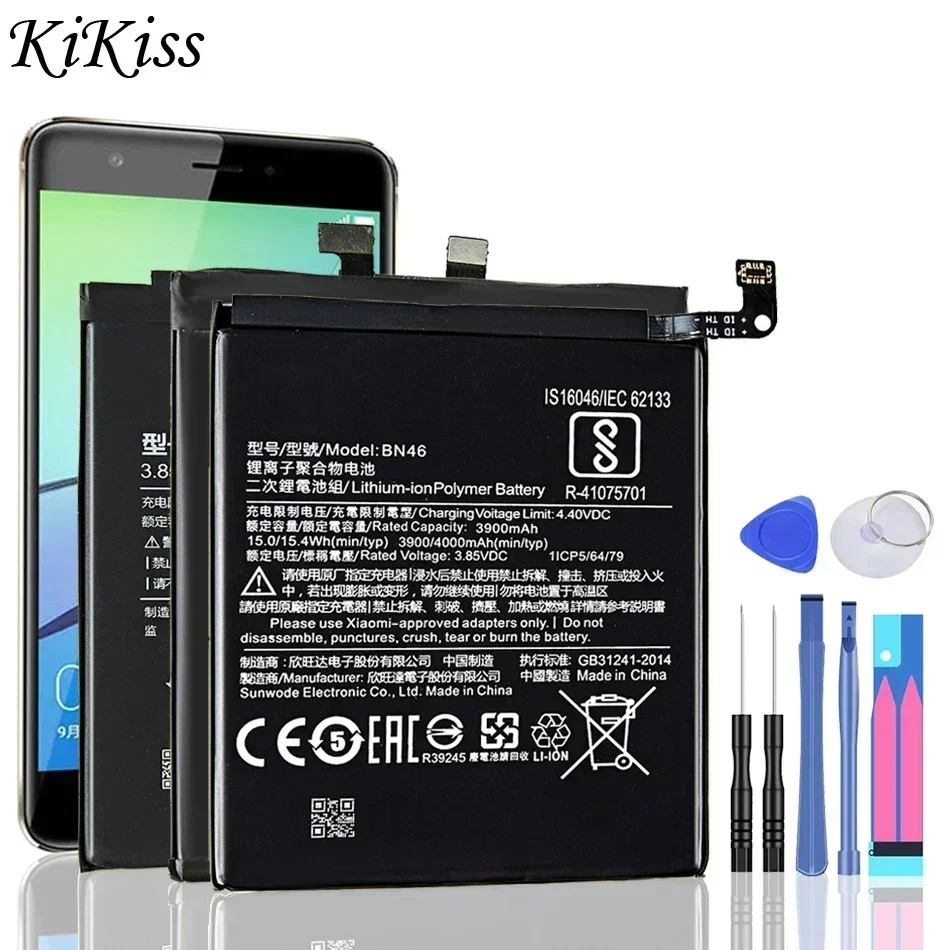 For Xiao Mi Replacement Battery For Xiaomi Redmi 3 3S 3X 4X 4A 5A 3 pro 5 Plus Note 3 4 4X 5 5A 6 7 Pro Mi5 Mi 5X Batteries