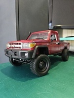 1:12 Rc Auto Mn Model Mn82 Retro Full-Scale Simulatie Lc79 Rtr 2.4G 4wd 280 Motor Afstandsbediening Pick-Up Rc Truck Model Auto