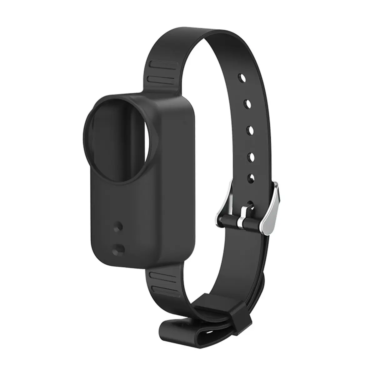Correa de muñeca de mano para puertos Nano soporte de cámara pulsera ajustable accesorios de cámara negro