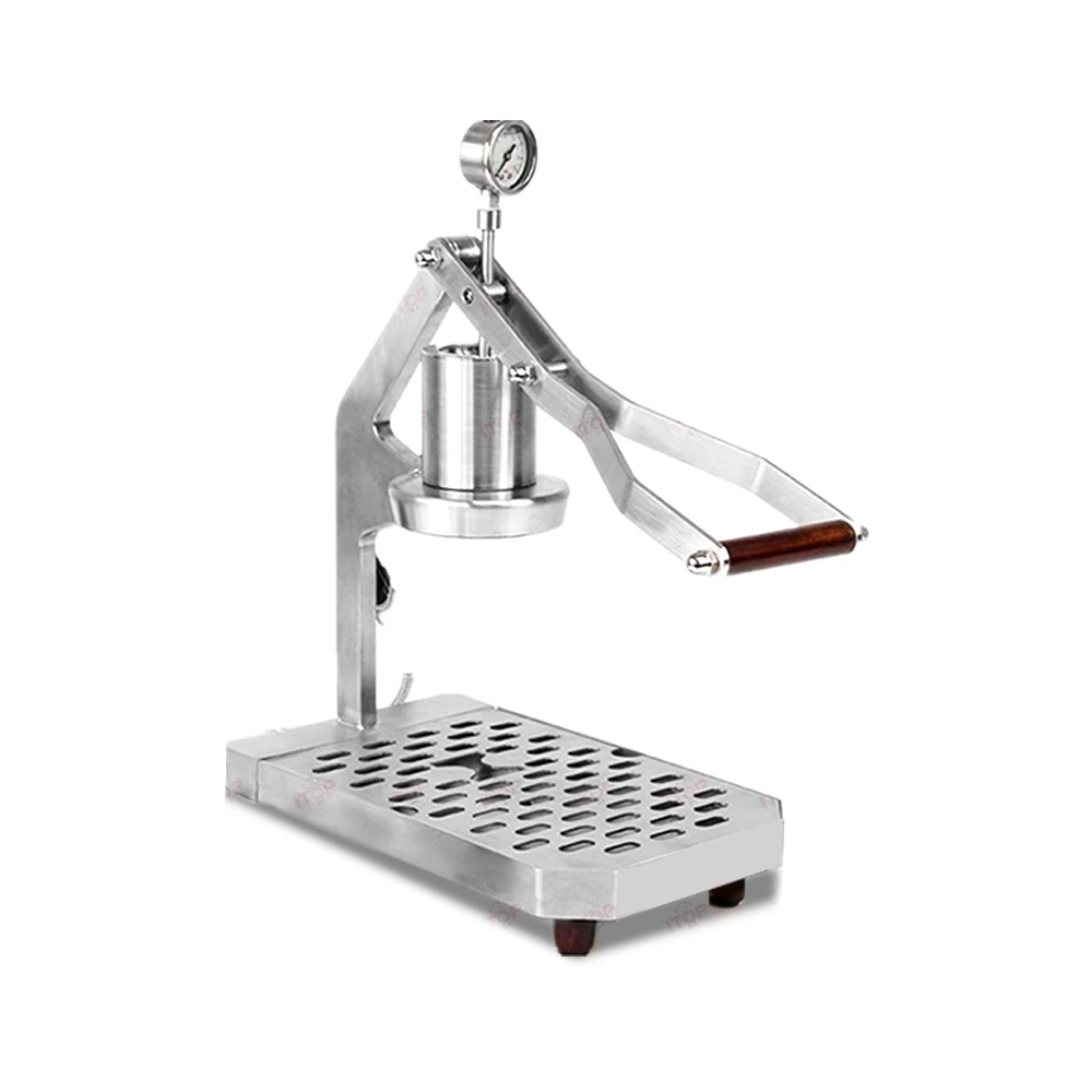 Lever Pull Manual Stainless Steel Espresso Coffee Machine Italian Vehicle-mounted Hand Press Coffee Machine