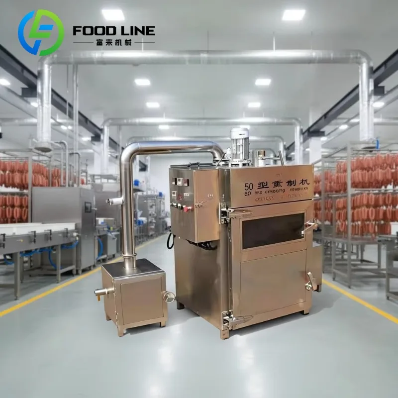 Custom Wood Smoker For Meat Indoor Cold Outside Gas Oven Smoking Fish Electric Meat Smoking Oven Smokehouse Charcoal Sausage