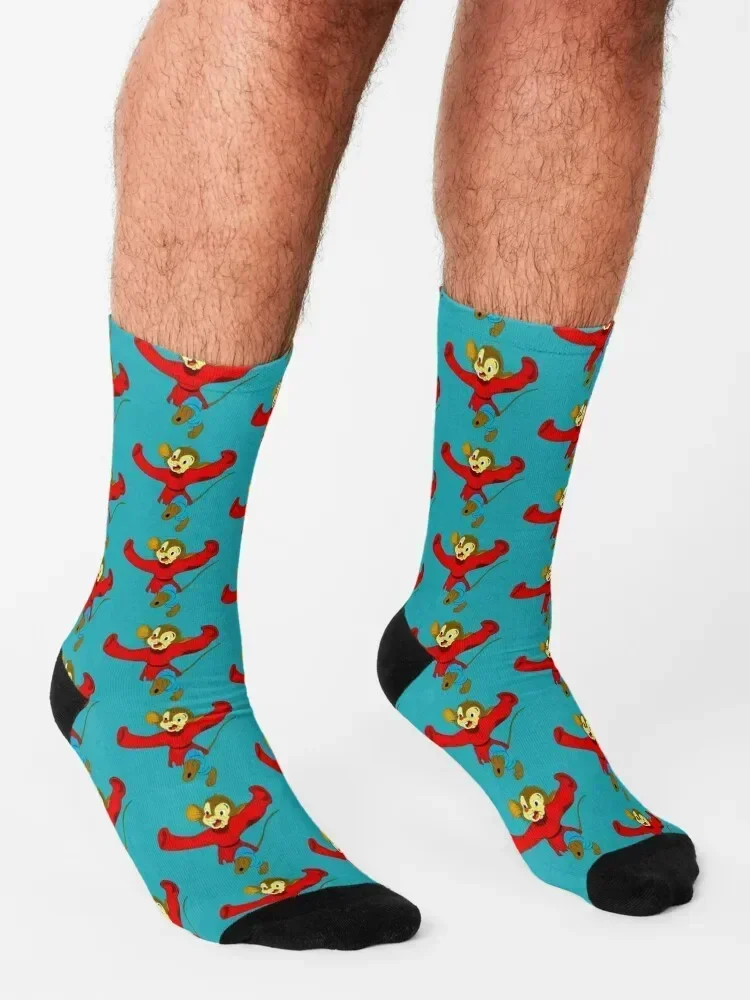 Fievel-Chaussettes American Tail pour hommes et femmes, nouveautés essentielles du Nouvel An, chaussettes colorées