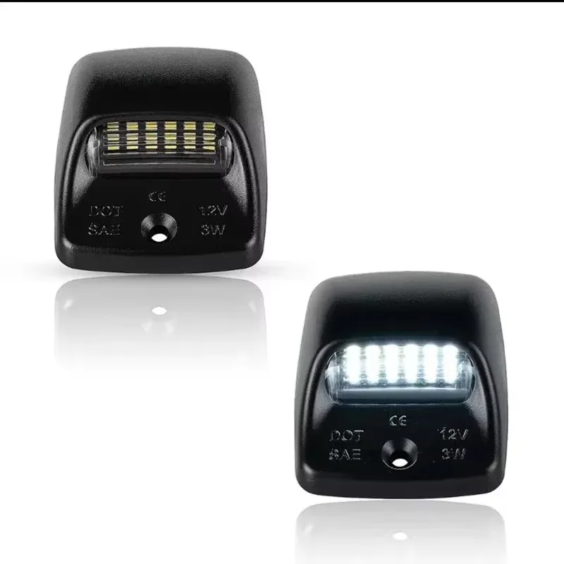 

12V LED Number Plate Lamp For Cadillac Escalade 2002-2006 ESV Chevy Silverado EXT GMC White License Plate Light Assembly