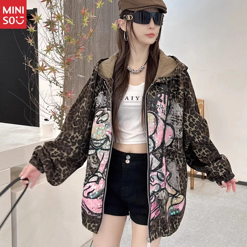 

Disney Oversized Trench Coat, Hooded Leopard Denim Jacket
