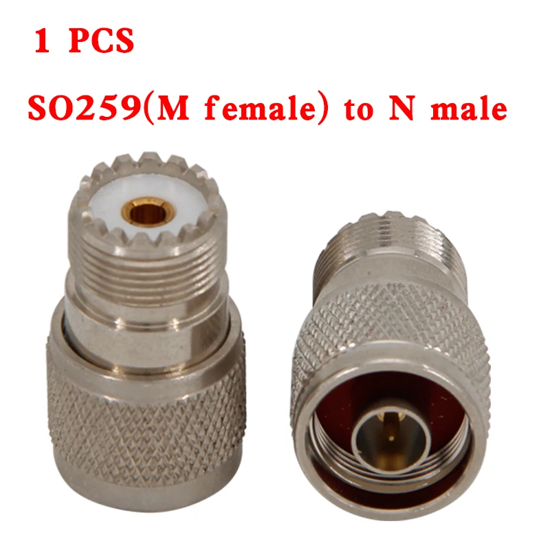 

1pcs Connector Adapter UHF SO239 To BNC Male Flange & Right Angle RF Coaxial Wire Terminal 50ohm Brand New And High Quality