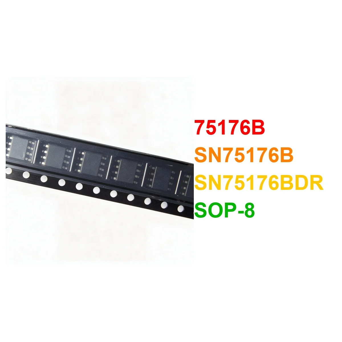 (20piece) 75176B SN75176B SN75176BDR sop-8 Chipset