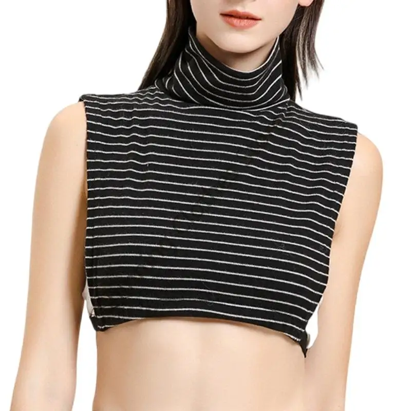 M68a تنفس مخطط فو فو المرتفع الرقبة قابلة للفصل الديكور متعدد الاستخدامات