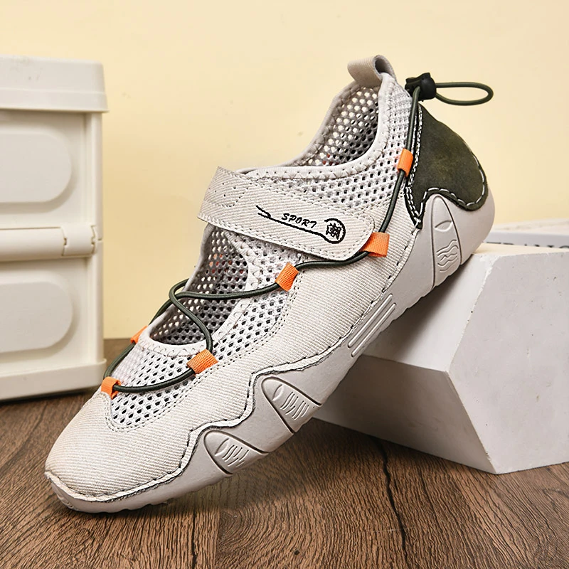 

New Women Casual Sandals Summer Hollow Flat Sneakers Comfortable Round Head Beach Women's Sandals Fashion Women's Shoes