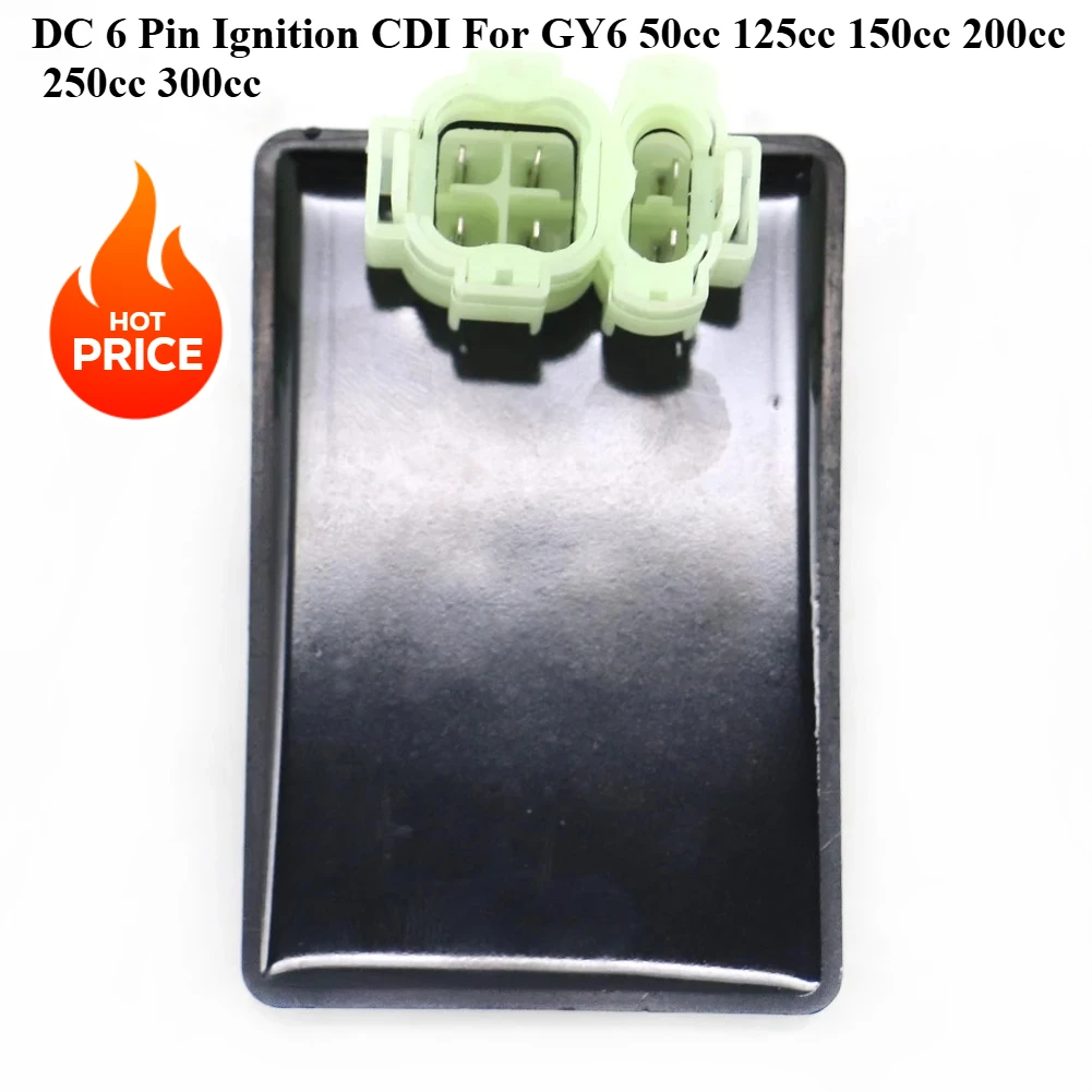 

DC 6 Pin Ignition CDI For GY6 50cc 125cc 150cc 200cc 250cc 300cc PIT Quad Dirt Bike ATV Dune Buggy Moped Roketa Taotao Jonway