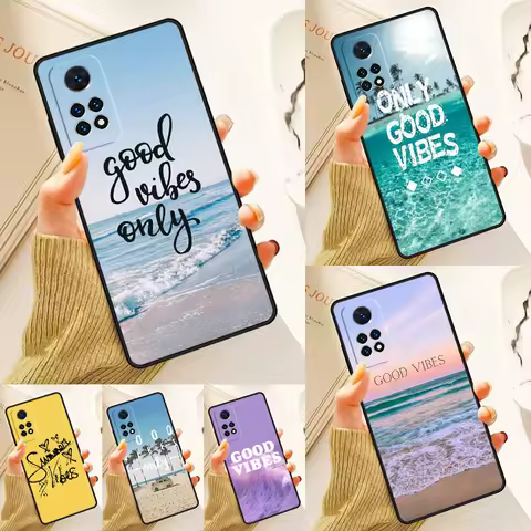 Beach Vibes Case For Samsung Galaxy S24 Plus S23 S20 S21FE Lite S22 Ultra Note 20 S8 S9 S10 Phone Coque
