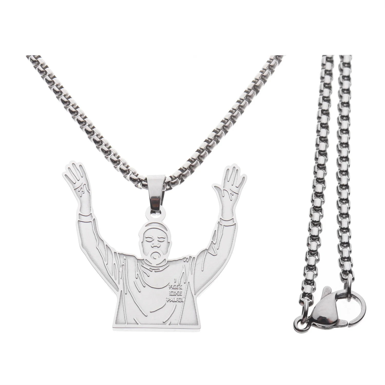 Kanye West yeezus I Feel Like Pendant Necklace Hip Hop Street Fashion Charm Jewelry in Europe and America