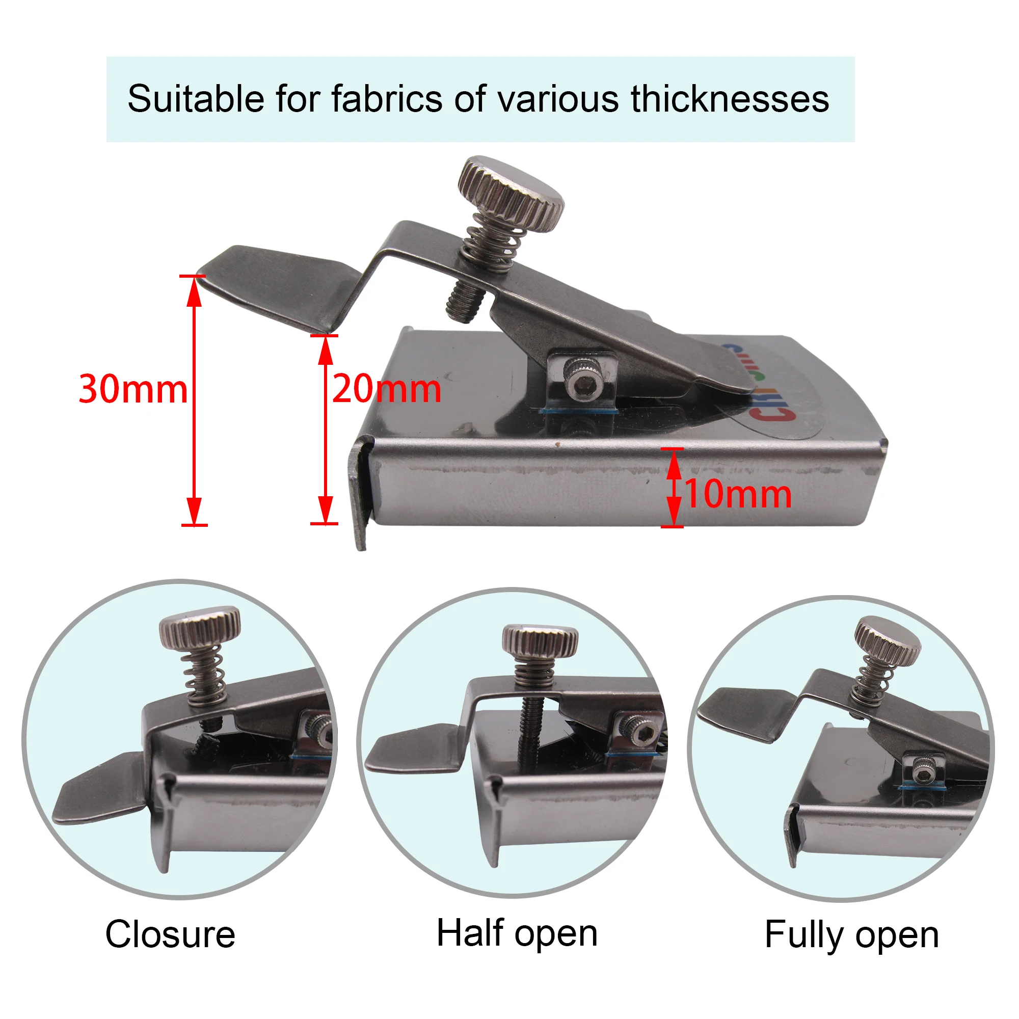 2PCS #KP-19331 Upgraded Magnetic Seam Guide - Multifunctional, Universal Sewing Machine Accessory for Accurate Stitch LinesPCS