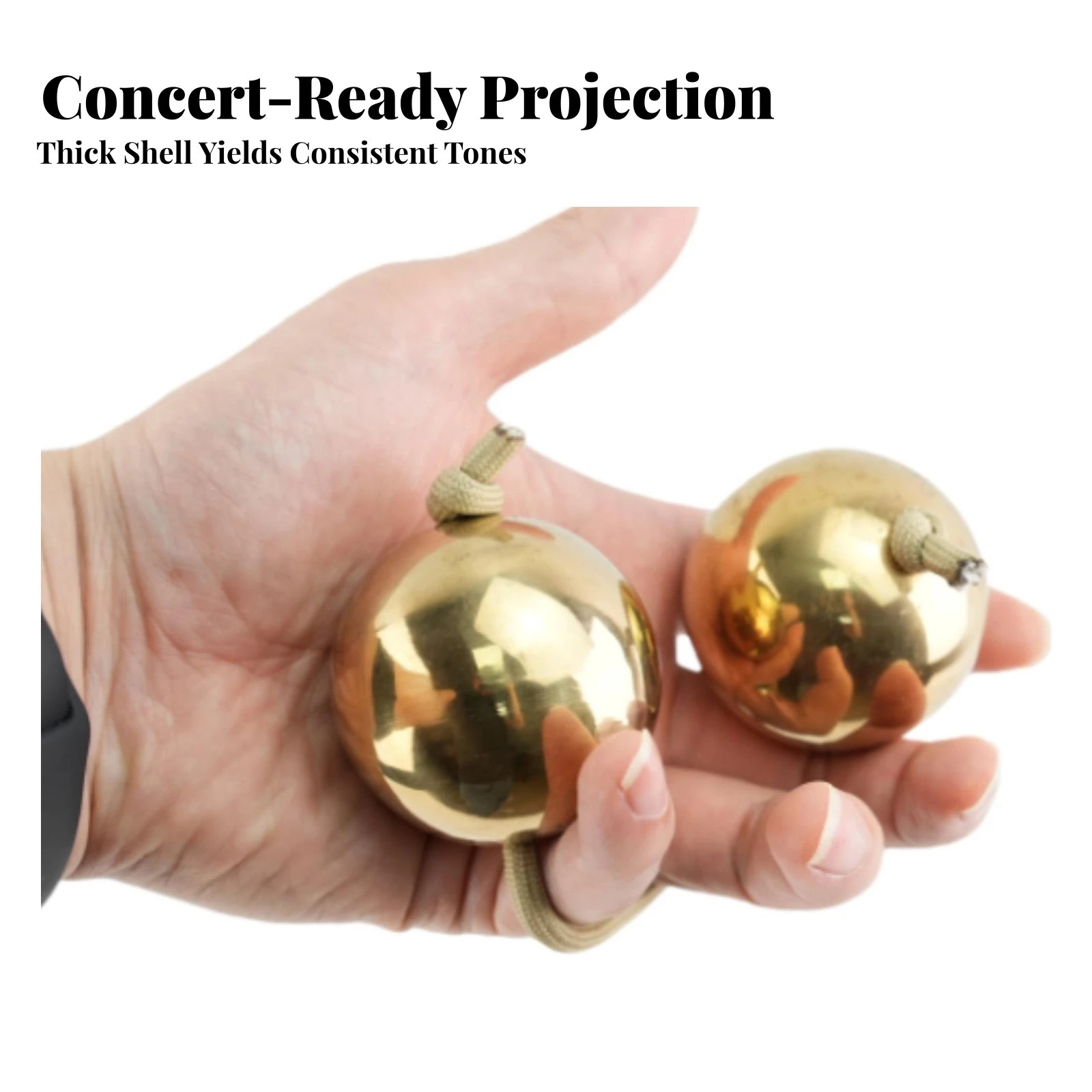 Rhythm Balls with Cord Authentic Shaker Balls with Loop Rhythm Ball Reliable Percussion Shaker Classic for Percussionists