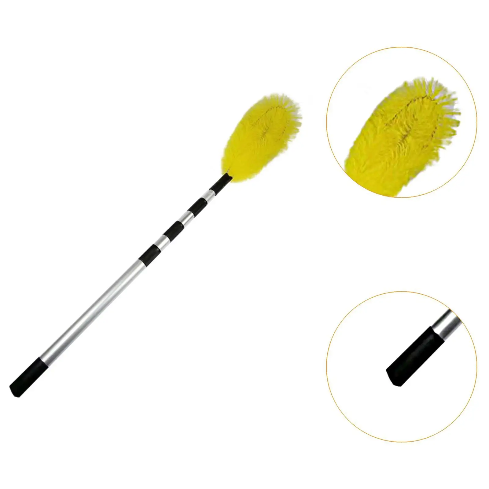Gutter Cleaning Brush Versatile Adjustable Length Roofing Cleaner Tool