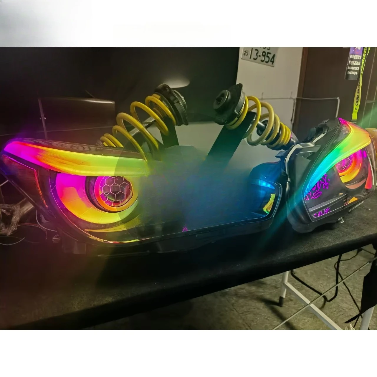 Factory Sales for Infiniti Q50 Modified Headlight RGB Light Group Customization