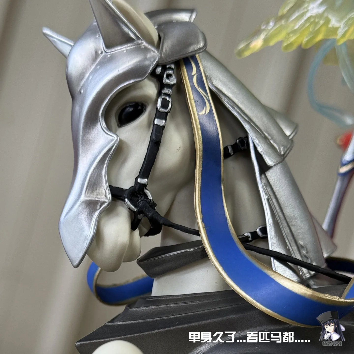 1/6 مقياس مصير الأسد الأبيض الملك الشكل لانسر أرتوريا بيندراجون 46 سنتيمتر تمثال على العرش جامع نموذج