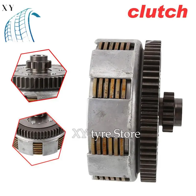 Clutch Set 6-Disc Manual for Motorcycle, 190cc Engine, Dust Suppressant, Pit Bike, 190cc
