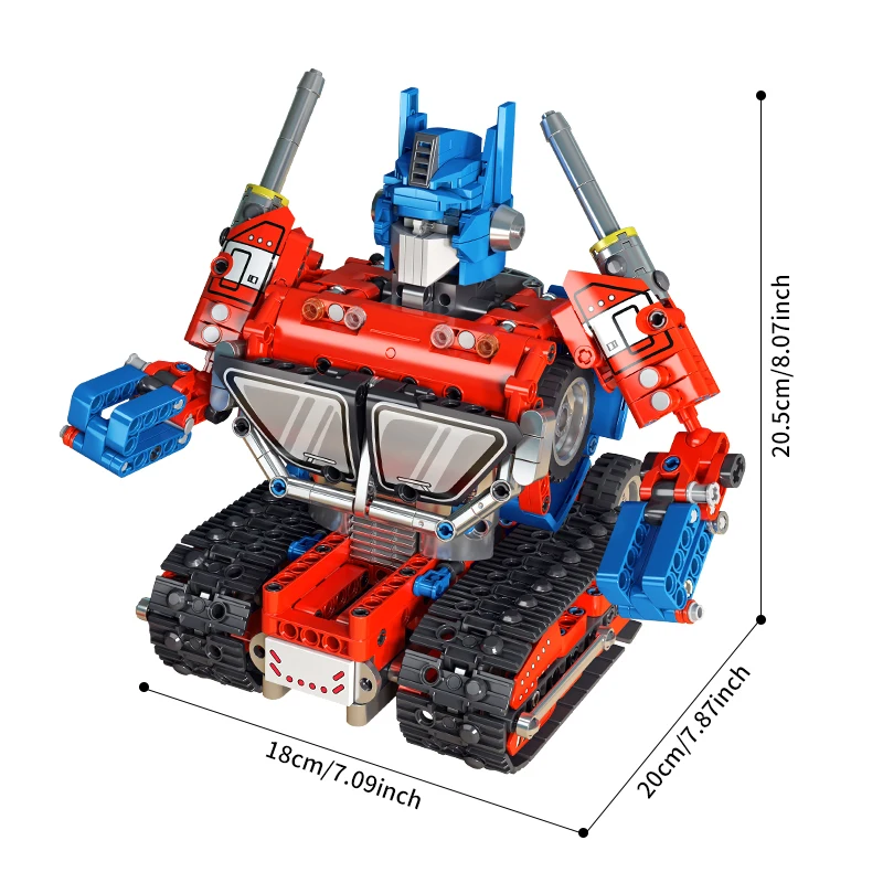 2 in 1 città tecnica RC auto robot escavatore auto da corsa blocchi di costruzione telecomando camion a lungo naso mattoni giocattoli regalo per ragazzo