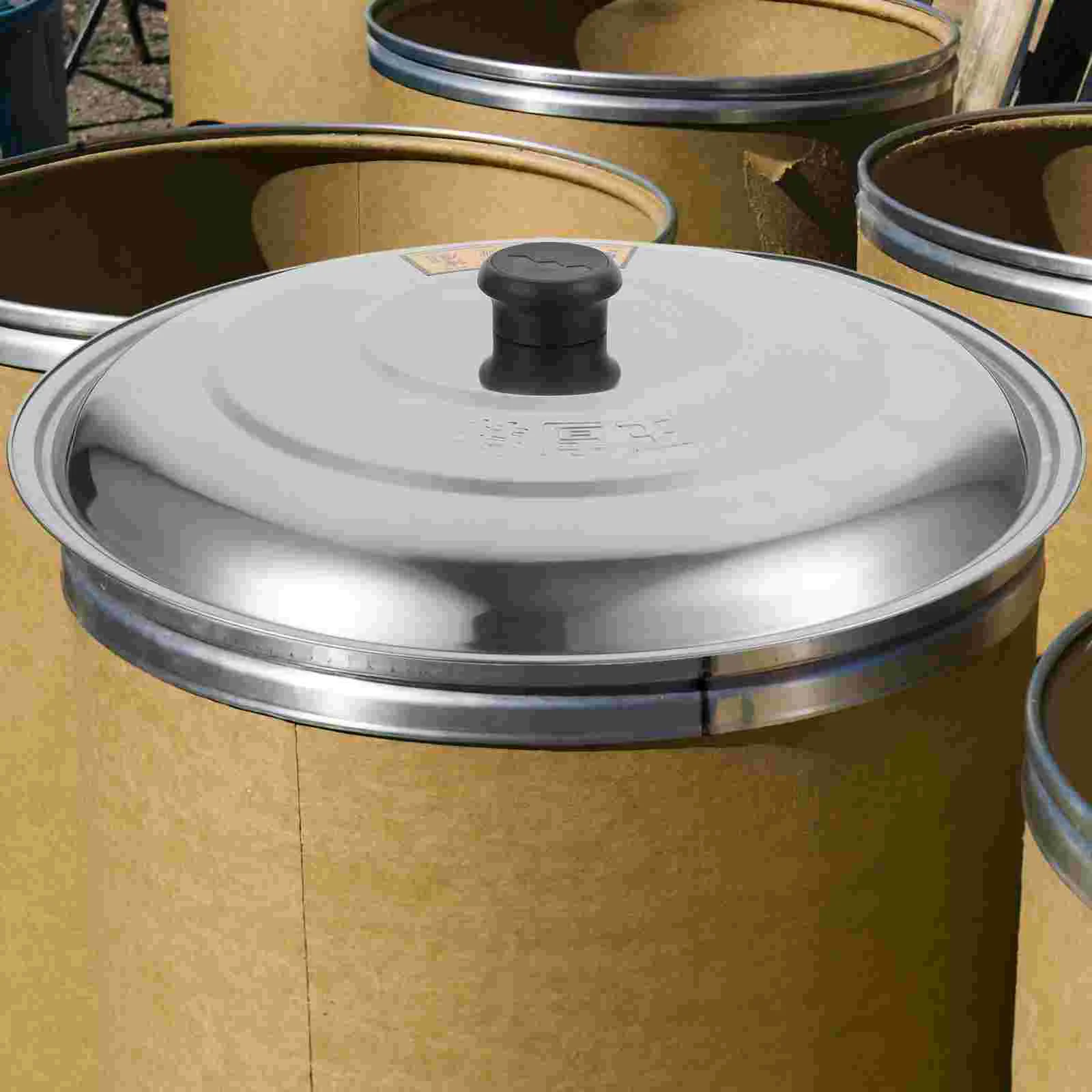 

Stainless Steel Pot Lid Universal Lid 35Cm Cover Frying Pan Cookware Lids Cooking Dome Glass Pot Wok