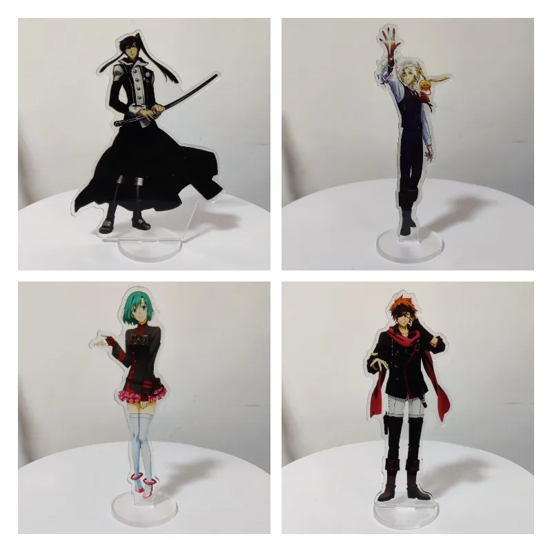 Japan Anime D.Gray-man Action Figure Cosplay Allen Walker Yu Kanda Linali Lee Acrylic Double-Sided Stands Model Plate Desk Decor