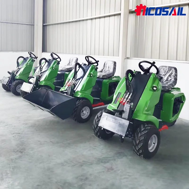 

N Fast Delivery 3 Wheel Slip loader Mini Skid Steer Loader Mini Loader Skid Steer