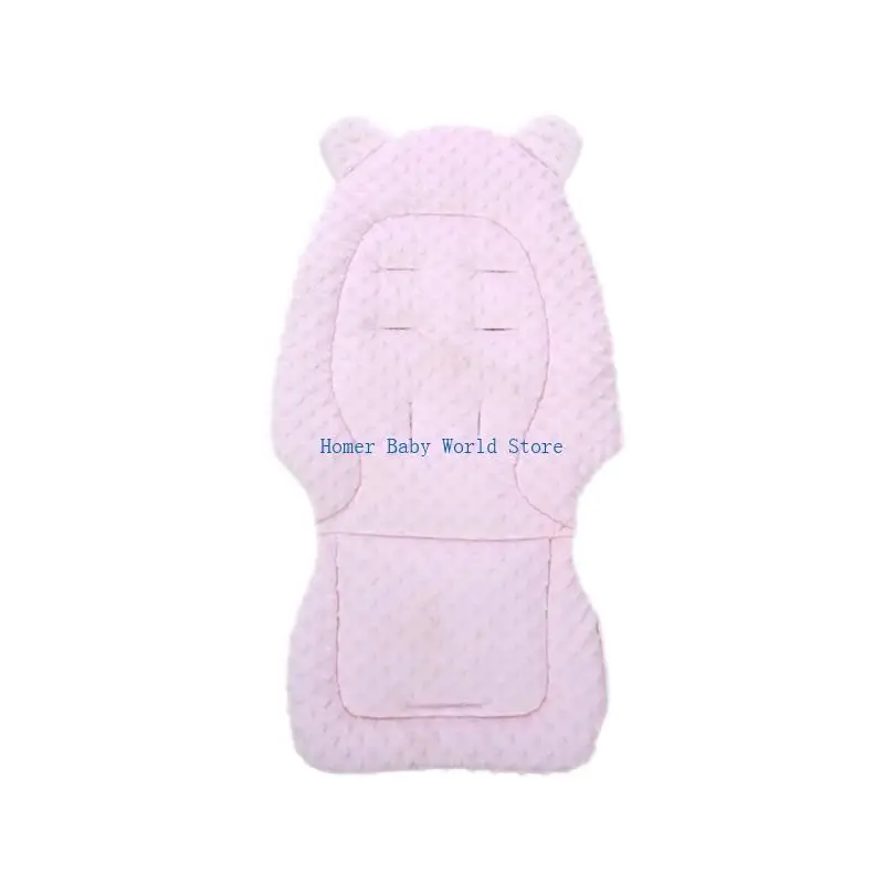 بطانات مقعد عربة الأطفال B2QD، وسادة مقعد السيارة لعربة الأطفال، وسادة مقعد الطفل مزدوجة الجانب