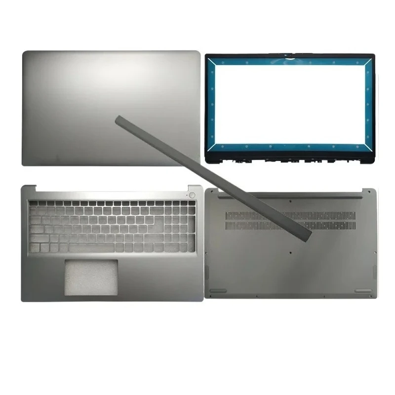 

Новые корпуса для Lenovo IdeaPad 1 15ALC7 15IAU7 IJL7 2022, задняя крышка ЖК-дисплея, передняя панель, шарнир, верхняя крышка, нижняя часть корпуса, замена