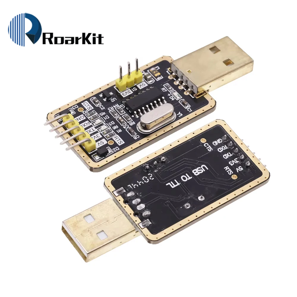 1/5/10PCS CH340 Module Instead of PL2303 , CH340G RS232 To TTL Upgrade Board USB to Serial Port in Nine Brush Small Plates