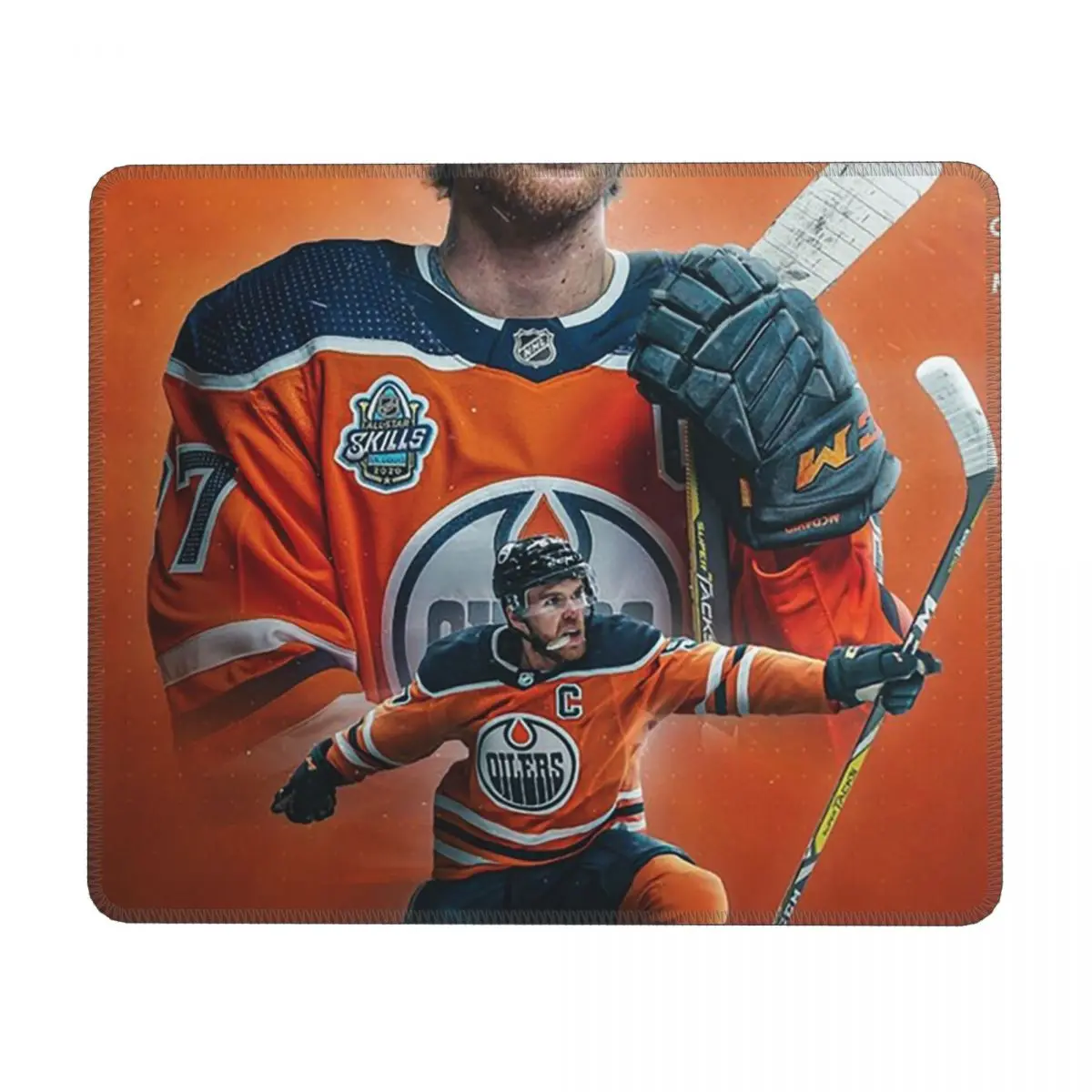 Connor McDavidFor Edmonton Oilers Fans Multi-size Mouse Pad Computer Keyboard Mouse Mat Gaming PC Laptop Desk Mat