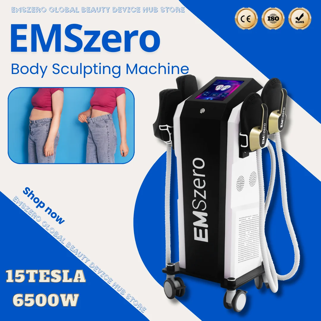 EMS Body Sculpting Muscle Stimulate Fat Removal EMSzero Electric Slimming Machine RF Weight Lose Electromagnetic Buttock