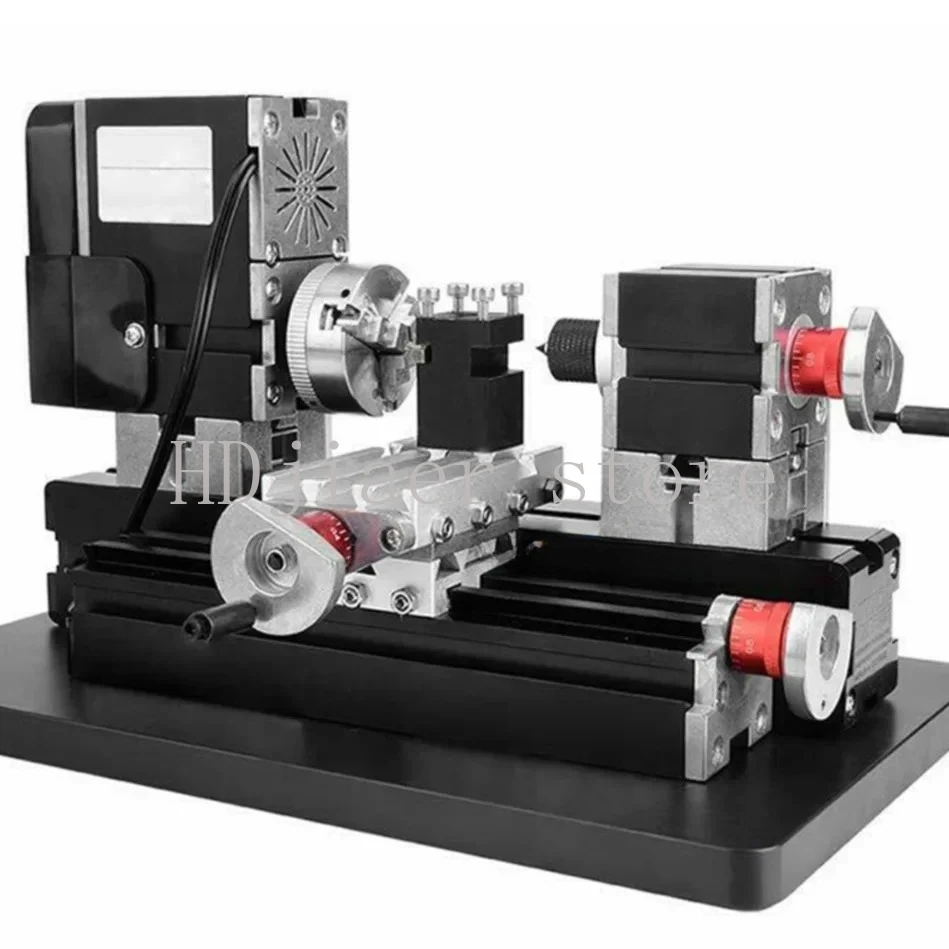 

TZ20002MR Grote Power Mini Metalen Roterende Draaibank 12000Rpm 60W Motor Groter Processinglathe Machine