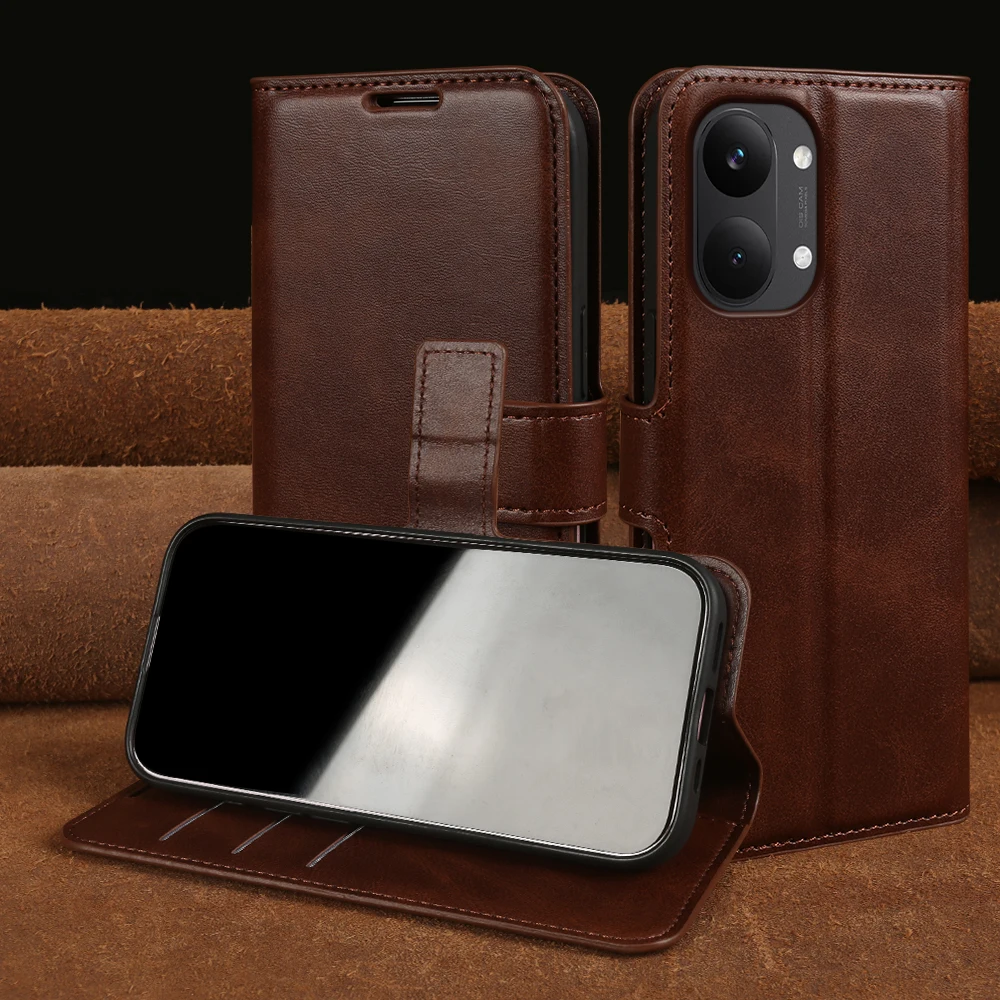 Premium Calf Leather Flip Case For Xiaomi Poco X8 Pro Max F7 F8 Ultra C95 Pro M6 M7 Plus M7 4G X7 Pro 5G Phone Case Cover Coque