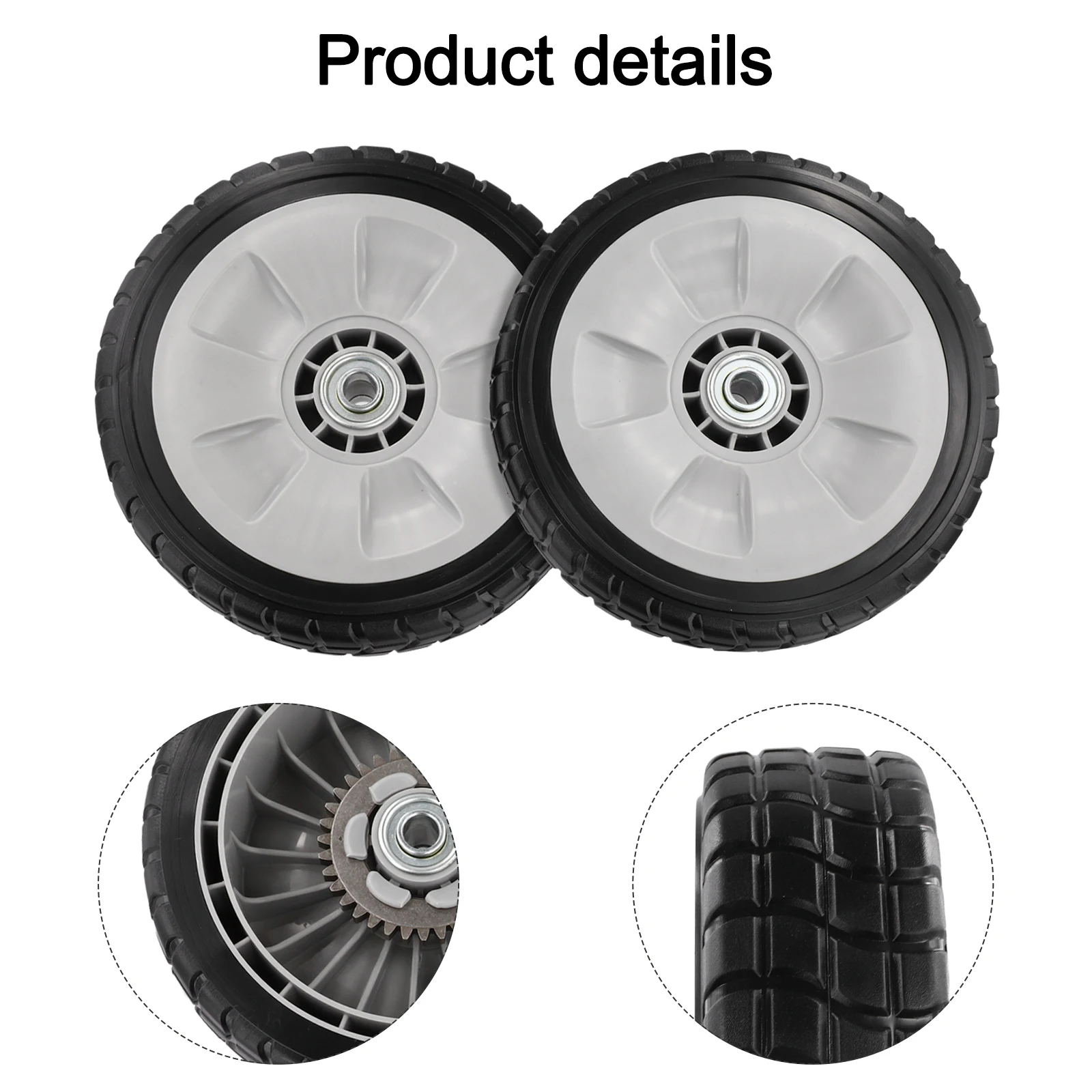 Complete for Lawn Mower Wheels and Drive Gear for kit for Honda HRR216 HRS216 HRT216 Including Clips and Compression Springs