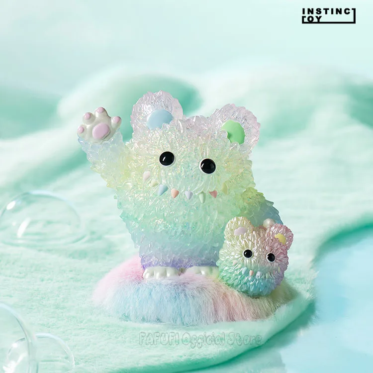 Popmart Instinctoy Monster Fluffy Secret Garden Series Guess Bag Toys Doll Cute Anime Figure Desktop Ornaments Collection Gift