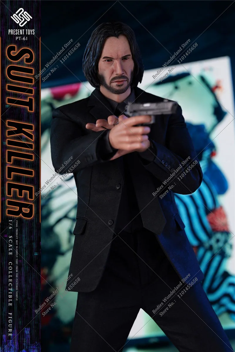 PRESENT TOYS PT-sp61 1/6 Scale tuta da collezione Killer John Wick 12 pollici maschio Solider Action Figure Model Toys for Fans Gifts