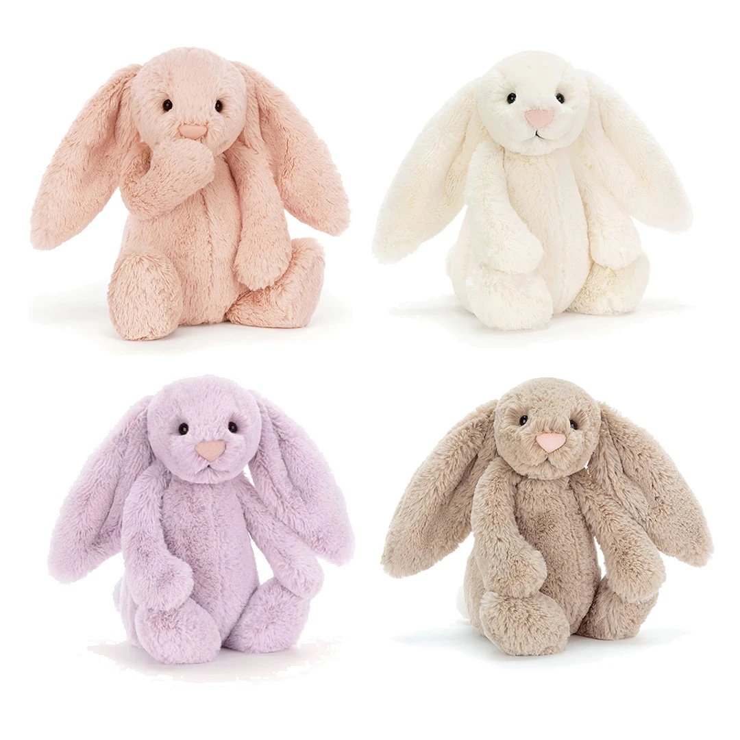 

Bashful Blush Bunny, чучело, средний кролик, плюшевая игрушка, классический детский подарок, комфорт, эмоциональное успокаивающее 31 см