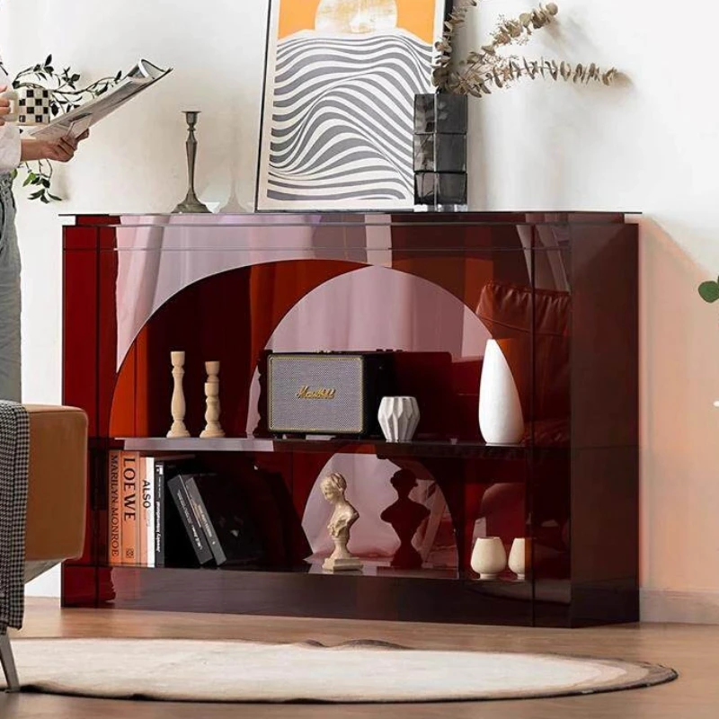

Acrylic French Entrance Table Light Luxury Modern hallway console table minimalist design wohnzimmertisch living room furniture