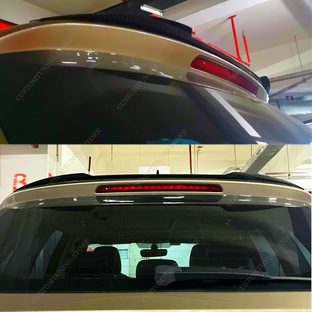 

For Skoda Kodiaq Gloss V Style Rear Spoiler Wing Kodiaq TSI TDI Rear Trunk Spoiler Caps Lid 2016-2021 Pre-Lci Bodykits Tuning